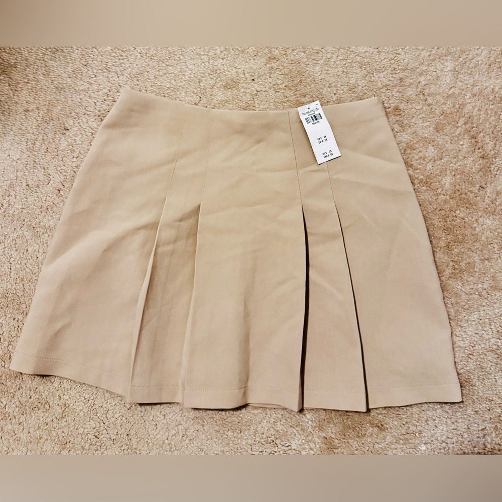 Abercrombie & Fitch Tan Mini Skirt